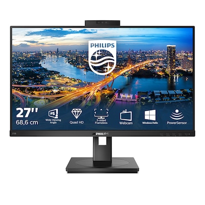 Philips B-Line 275B1H 68,6cm (27") QHD IPS Monitor 16:9 HDMI/DP/DVI 75Hz Webcam von Philips