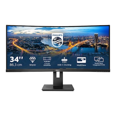 Philips B-Line 346B1C 86,4cm (34") WQHD Monitor 21:9 HDMI/DP/USB-C PD90W 100Hz von Philips