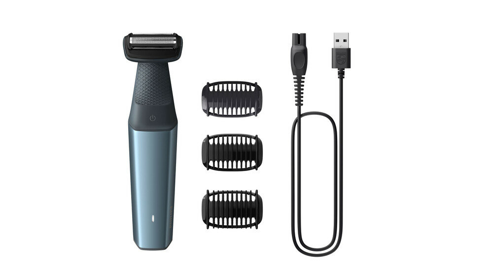 Philips Bodygroom Series 3000 BG3027/05 Wasserfester Trimmer für Körper und Intimbereich Philips Bodygroom Series 3000 BG3027/05 Wasserfester Trimmer für Körper und Intimbereich von Philips