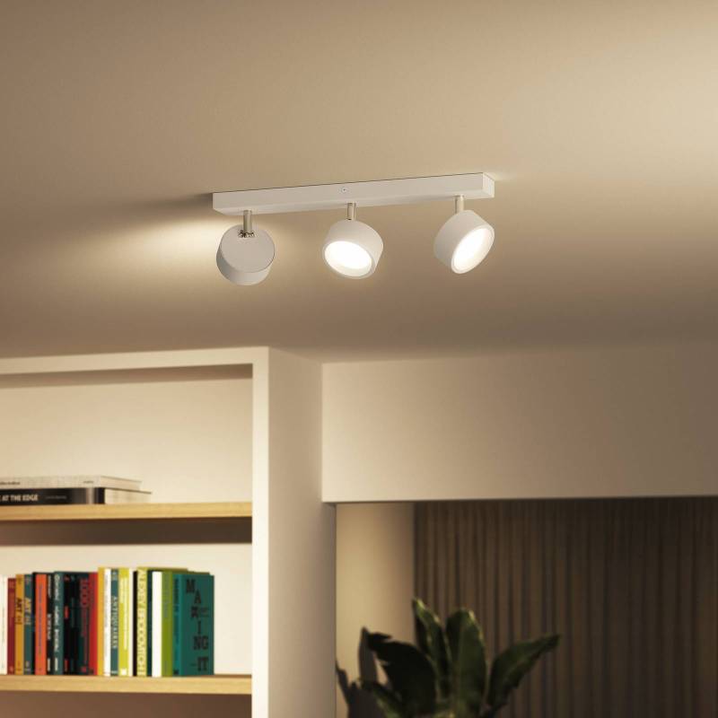 Philips Bracia LED-Deckenspot dreiflammig, weiß von Philips