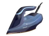 Philips Azur 8000 Series DST8020/20 Dampfbügeleisen, Dampfbügeleisen, SteamGlide Elite-Sohle, 2,5 m, 240 g/min, Blau, 55 g/min von Philips