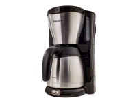 Philips Café Gaia Collection Mit Thermo-Kanne, Metall, Kaffeemaschine, Filterkaffeemaschine, 1,2 l, Gemahlener Kaffee, 1000 W, Schwarz von Philips