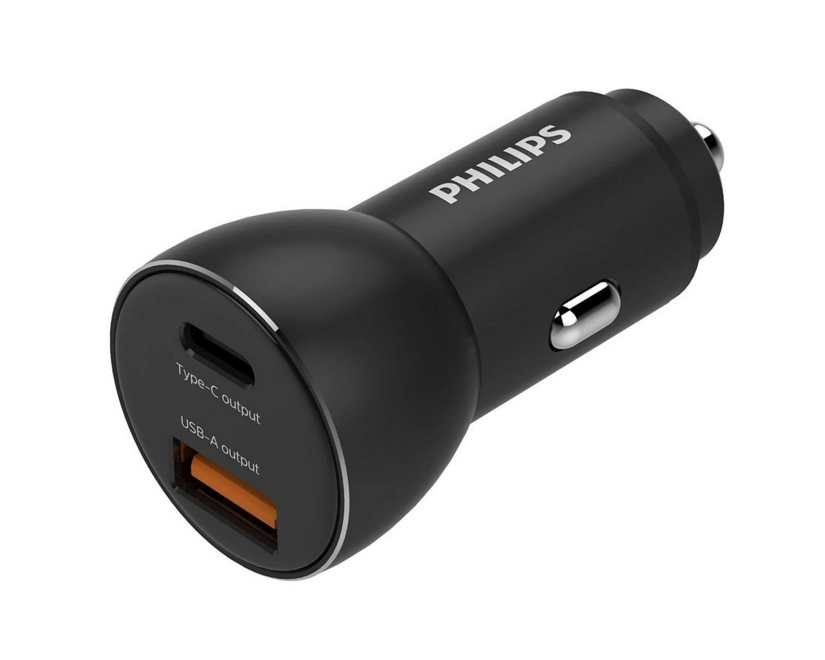 Philips Car Charger 36W with 1 USB-A + USB C Universal-Ladegerät Philips Car Charger 36W with 1 USB-A + USB C Universal-Ladegerät von Philips