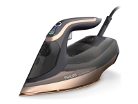 Philips DST8041/80, Dampfbügeleisen, SteamGlide Elite-Sohle, 2,5 m, 260 g/min, Schwarz, 80 g/min von Philips