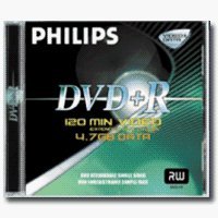 Philips DVD+R Rohling 240 4,7GB Jewel Case von Philips