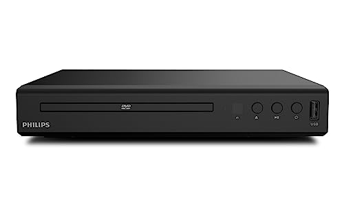 Philips DVD-Player TAEP200/20 - 2021 Modell - Für nahezu alle Disc-Formate - USB Media Link - Schwarz von PHILIPS