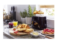 Philips Daily Collection HD2582/90, 2 Scheibe(n), Schwarz, Kunststoff, Drehregler, China, 830 W von Philips