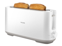 Philips Daily Collection HD2590/00 Toaster, 1 Scheibe(n), Weiß, Kunststoff, Tasten, Drehregler, China, 1030 W von Philips