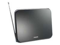 Philips Digital-TV-Antenne SDV6224/12, Schwarz, 1,8 m, 87 12581 56423 0, 1 87 12581 56423 7, 24,6 mm, 17,6 mm von Philips