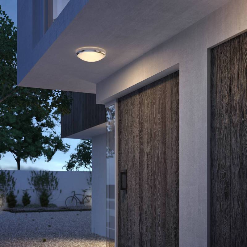 Philips Doris LED-Außenleuchte IP54 2.700K nickel von Philips