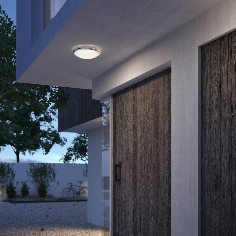 Philips Doris LED-Außenleuchte IP54 4.000K nickel von Philips