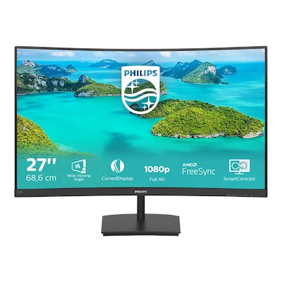 Philips E-Line 271E1SCA 68,6cm (27") FHD VA Curved Monitor HDMI/VGA 4ms 75Hz von Philips