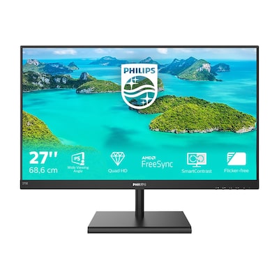 Philips E-Line 275E1S 68,6cm (27") QHD IPS Office Monitor 16:9 HDMI/DP/VGA 75Hz von Philips