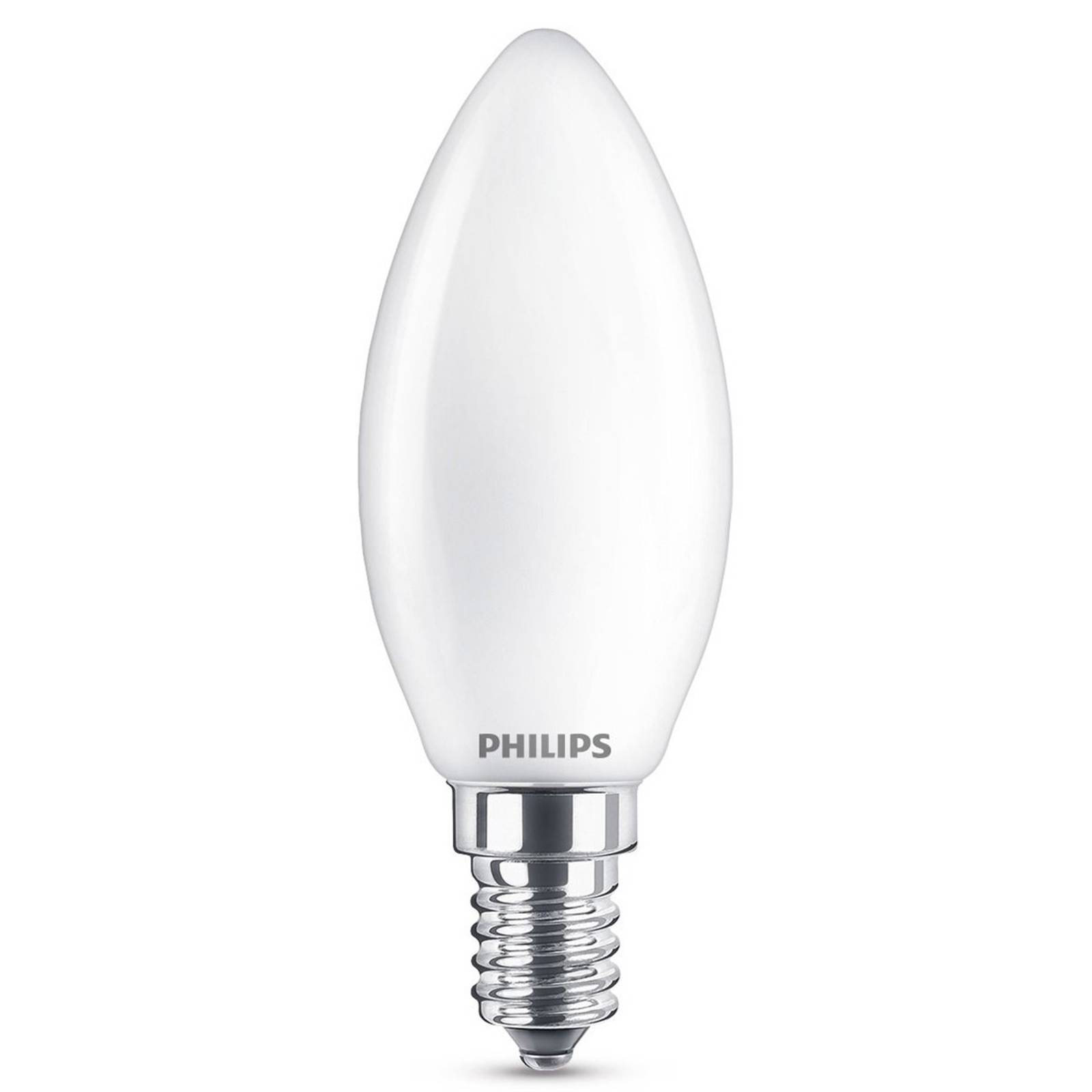 Philips E14 2,2W 827 LED-Kerzenlampe, matt von Philips