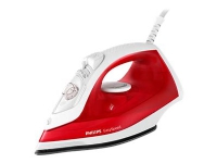 Philips EasySpeed GC1742/40 Dampfbügeleisen, Trocken- & Dampfbügeleisen, Antihaft-Platte, 1,9 m, 90 g/min, Rot, Weiß, 25 g/min von Philips