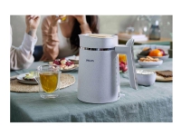 Philips Eco Conscious Edition HD9365/10 Wasserkocher 5000er Serie, 1,7 l, 2200 W, Weiß, Wasserstandsanzeige, Drahtlos, Filterung von Philips