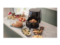 Philips Essential HD9270/90 Airfryer XL - 5 Personen, Heißluftfritteuse, 6,2 l, 1,2 kg, China, Einzelbild, Schwarz von Philips