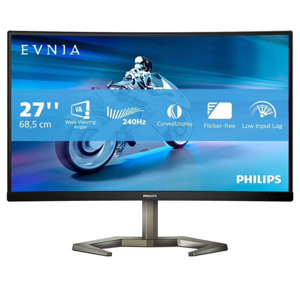 Philips Evnia 27M1C5200W/00 - Gaming-Monitor - schwarz Gaming-Monitor (1920 x 1080 px) von Philips