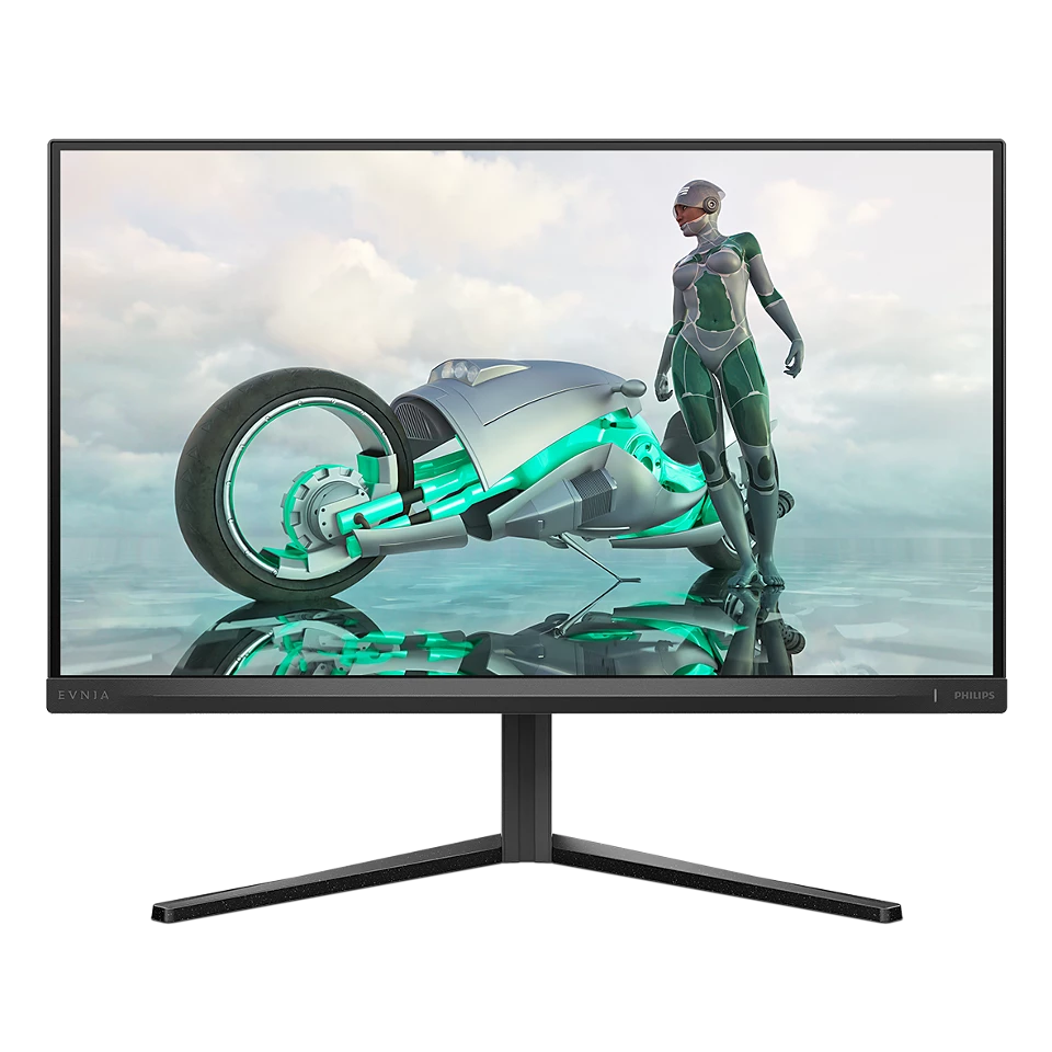 Philips Evnia 27M2N3200A 27 Zoll FHD Monitor, 180 Hz, 1 ms, FreeSync Prem., G-Sync comp., HDR10, Höhenverstellb. (1920x1080, DisplayPort, HDMI) schwar von Philips