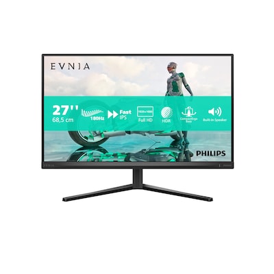 Philips Evnia 27M2N3200A 68,6cm (27") FHD IPS Gaming Monitor 16:9 HDMI/DP 180Hz 0.5ms (MPRT) Sync von Philips