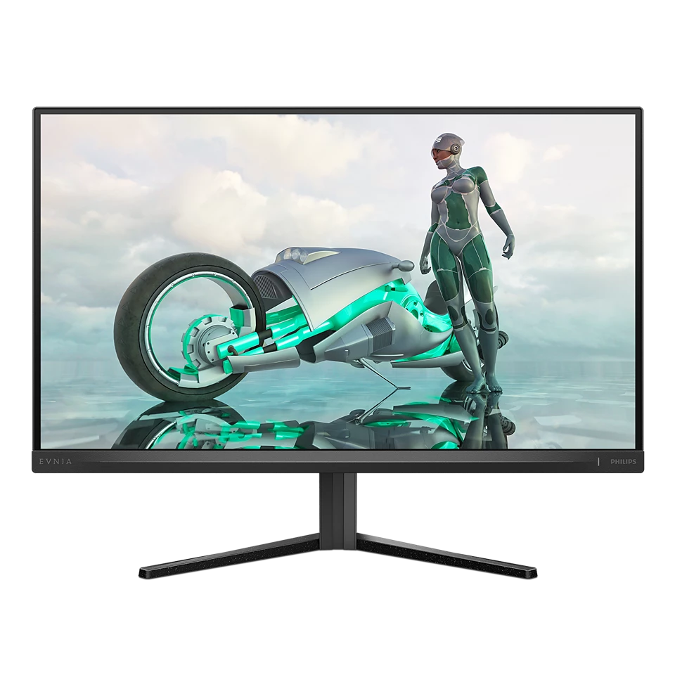 Philips Evnia 27M2N3200S 27 Zoll FHD Monitor, 180 Hz, 1 ms, FreeSync Prem., G-Sync comp., HDR10 (1920x1080, DisplayPort, HDMI) schwarz/grau von Philips