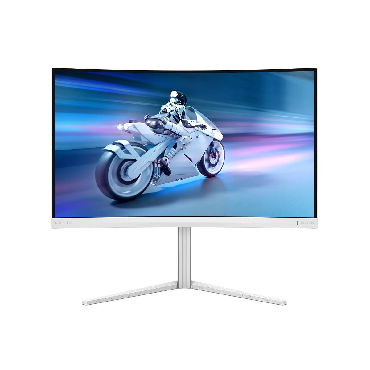 Philips Evnia 32M2C5501 - 31,5 Zoll (2560x1440), QHD Curved Gaming Monitor, 180 Hz, 0,5 ms, FreeSync Premium, 2x HDMI 2.0, 1x DisplayPort1.4, Weiss von Philips