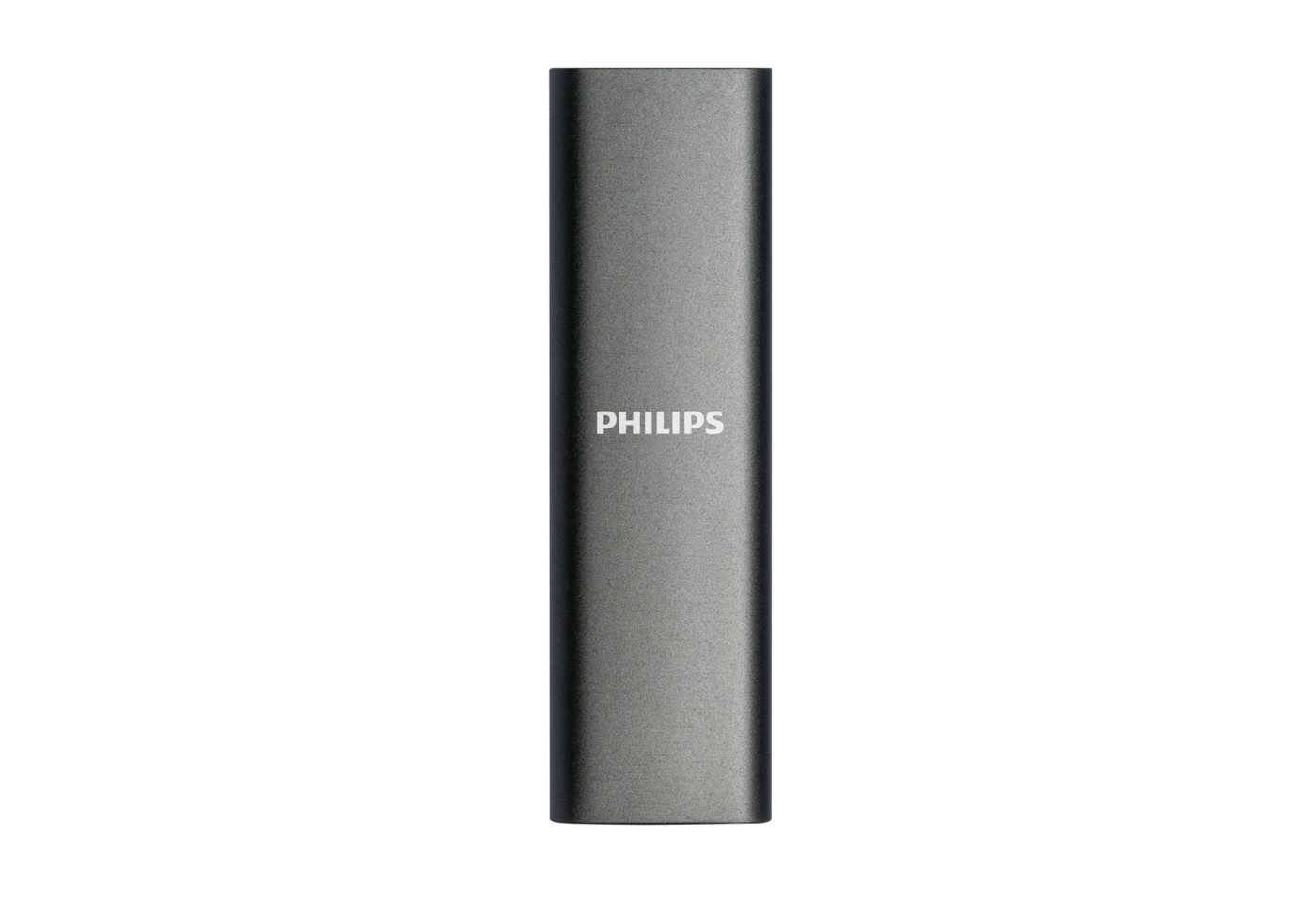Philips FM02SS030P/00 externe SSD (2 TB) SATA 520 MB/S Lesegeschwindigkeit, 550 MB/S Schreibgeschwindigkeit, - Ultra Speed USB-C 3.2 - Aluminium - Space Grey" von Philips