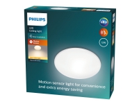 Philips Funktional Deckenleuchte, LED, Nicht austauschbare(s) Leuchtmittel, 2700 K, IP20, Weiß von Philips