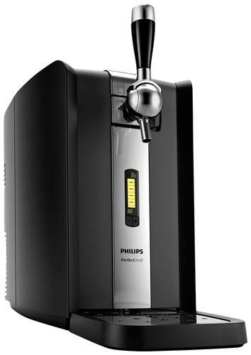 Philips HD3720/25 Bierzapfanlage Schwarz, Edelstahl Philips HD3720/25 Bierzapfanlage Schwarz, Edelstahl von Philips