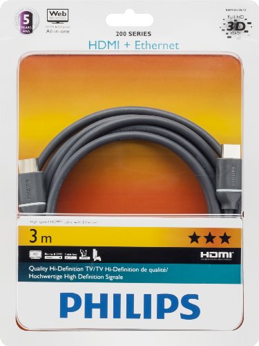 Philips HDMI Verbindungskabel 3,0m Philips HDMI Verbindungskabel 3,0m von Philips