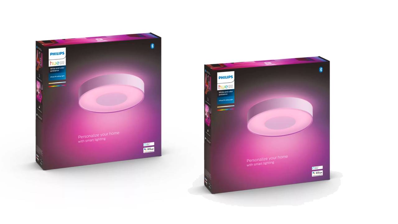 Philips Hue - Bundle: 2x Infuse Medium Deckenlampe 38cm von Philips