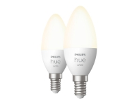 Philips Hue Weiße Kerzen – E14-Glühbirnen – 2er-Pack von Philips