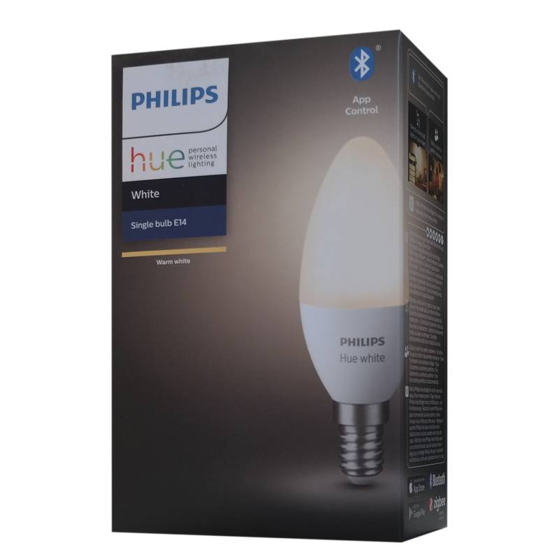 Philips Hue White 5.5W B39 E14 LED Lampe Kerzenform von Philips