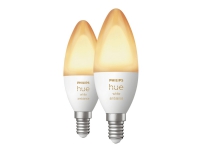 Philips Hue White Ambiance Kerzen – E14-Glühbirnen – 2er-Pack von Philips