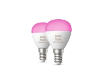 Philips Hue White and Color Ambiance Krone – E14-Glühbirnen – 2er-Pack Philips Hue White and Color Ambiance Krone – E14-Glühbirnen – 2er-Pack von Philips