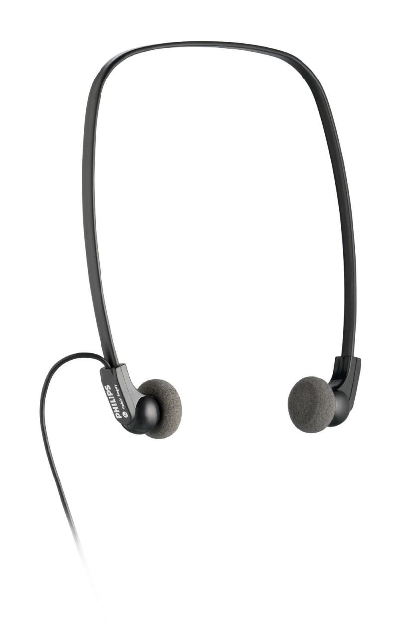 Philips In-Ear-Kopfhörer Unterkinn LFH0334 schwarz Philips In-Ear-Kopfhörer Unterkinn LFH0334 schwarz von Philips