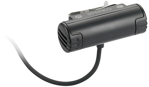 Philips LFH91740 Stereo Anclipp Mikrofon Stecker, 3.5 mm, schwarz von Philips