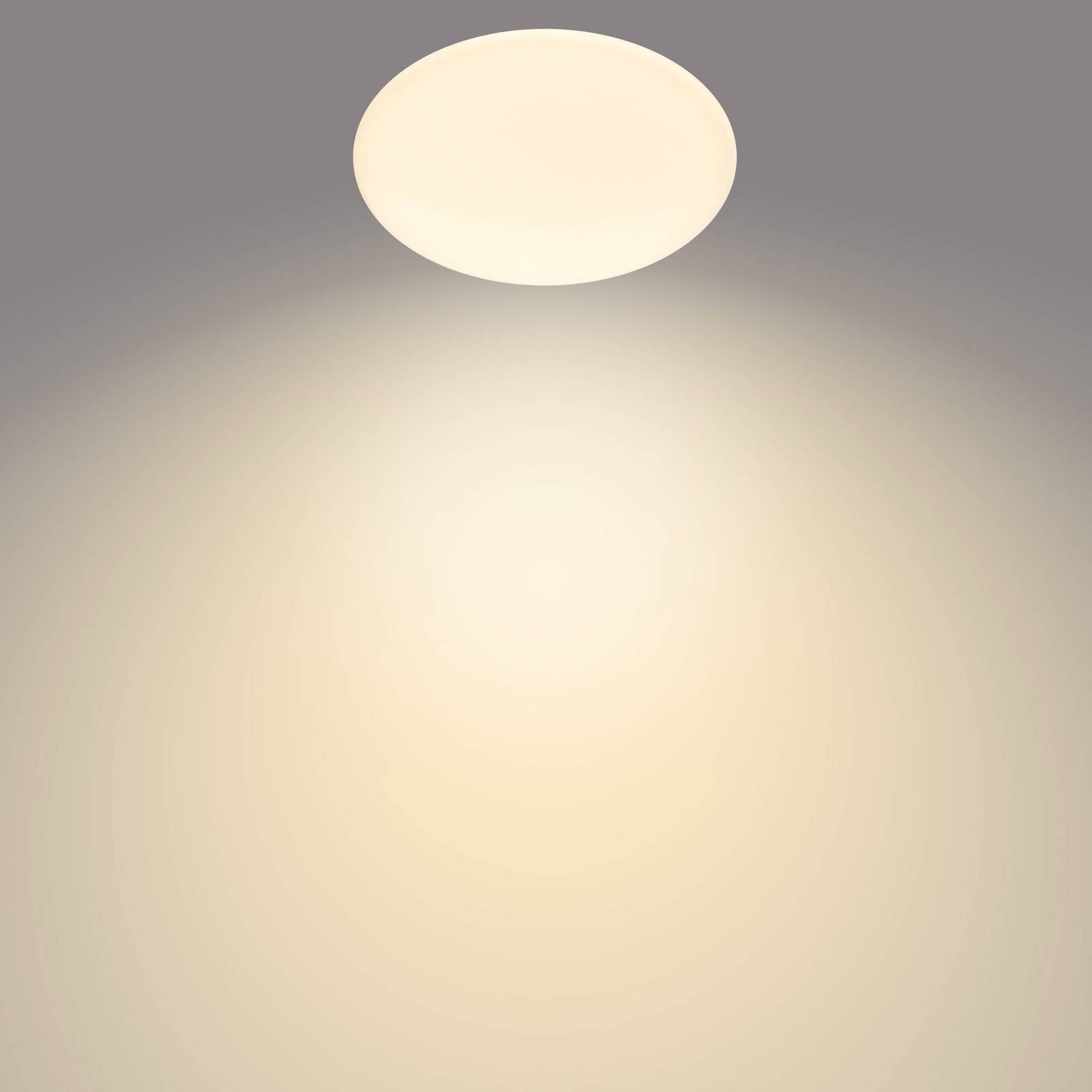 Philips Moire LED-Deckenlampe rund 4.000 K weiß Philips Moire LED-Deckenlampe rund 4.000 K weiß von Philips
