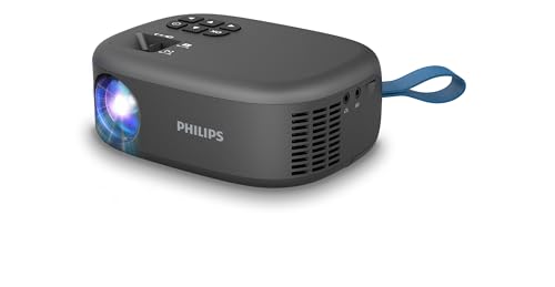 Philips NeoPix 113 True HD 720p Mini-Beamer mit integriertem Dualband Wi-Fi-Display Philips NeoPix 113 True HD 720p Mini-Beamer mit integriertem Dualband Wi-Fi-Display von Philips