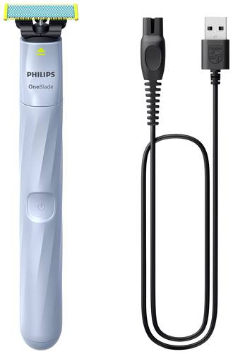 Philips OneBlade 1st Shave Nassrasierer Himmelblau von Philips