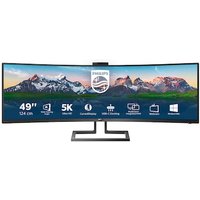 Philips P-Line 499P9H 124cm (49") DQHD Monitor Curved 32:9 HDMI/DP/USB PD65W Cam von Philips