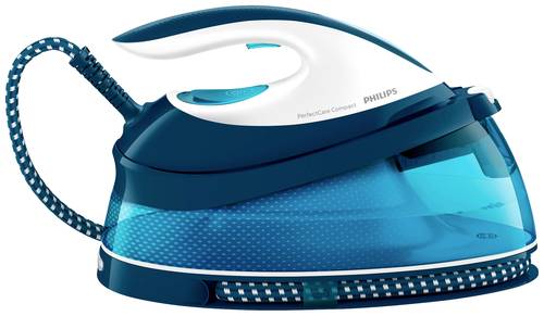 Philips PerfectCare Compact GC7840/20 Dampfbügelstation 2400W Blau-Weiß von Philips