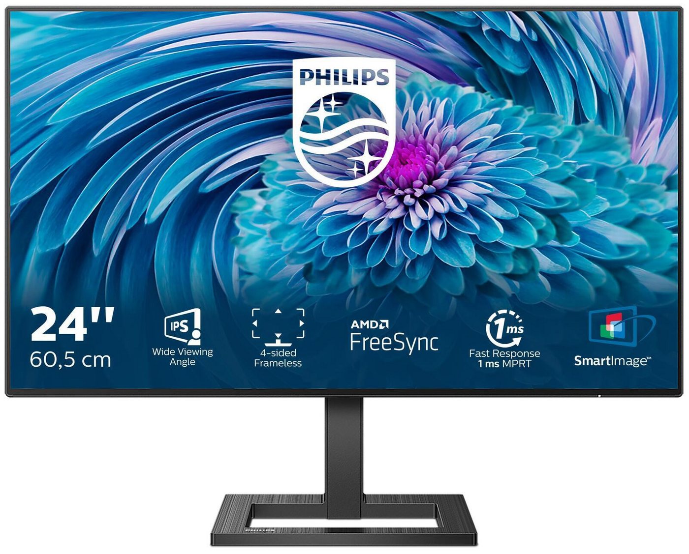 Philips Philips 242E2FA LED-Monitor (1.920 x 1.080 Full HD, 1 ms Reaktionszeit, IPS Panel) von Philips