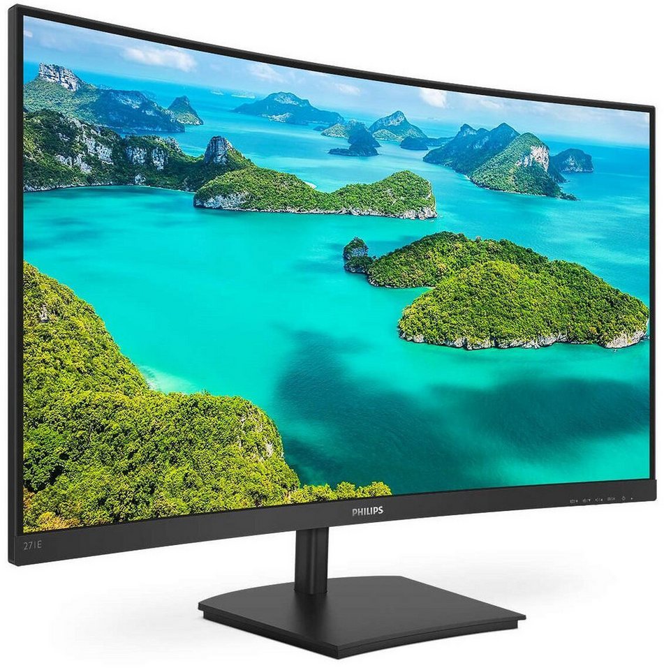 Philips Philips 271E1SCA LCD-Monitor (1.920 x 1.080 Full HD, 4 ms Reaktionszeit, VA Panel) von Philips