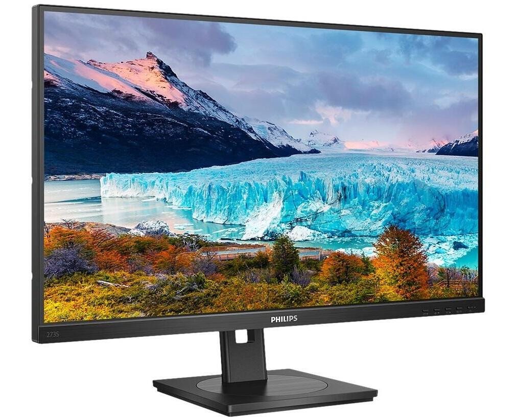 Philips Philips 273S1/00 TFT-Monitor (1.920 x 1.080 Full HD, 4 ms Reaktionszeit, 75 Hz, IPS Panel) von Philips