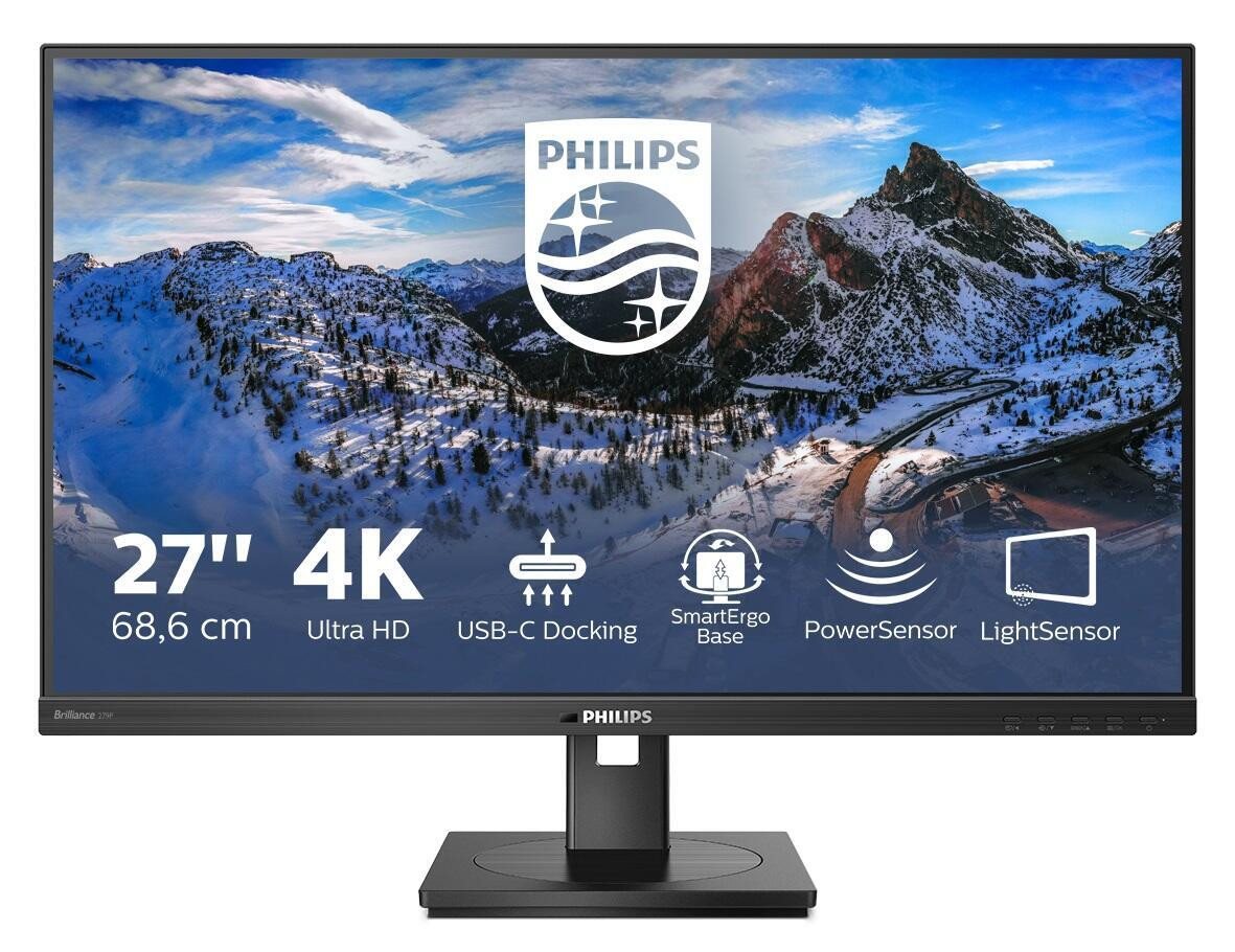 Philips Philips 279P1 LED-Monitor (3.840 x 2.160 4K UHD, 4 ms Reaktionszeit, 60 Hz, IPS Panel) von Philips