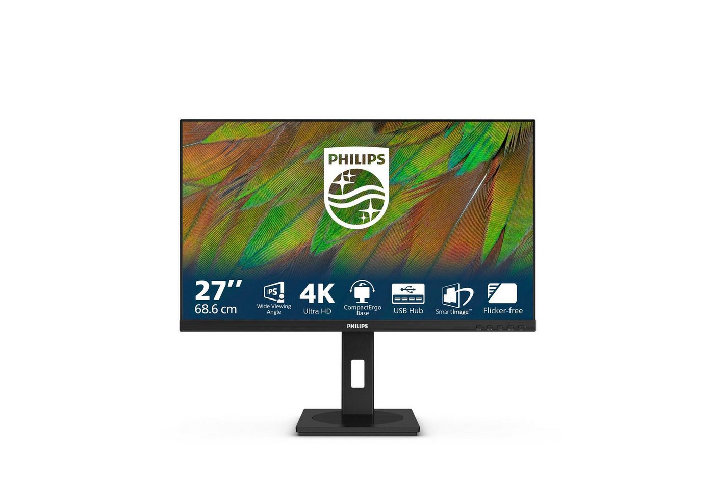 Philips Philips 27B1U3900 TFT-Monitor (3.840 x 2.160 4K UHD, 4 ms Reaktionszeit, 60 Hz, IPS Panel) von Philips
