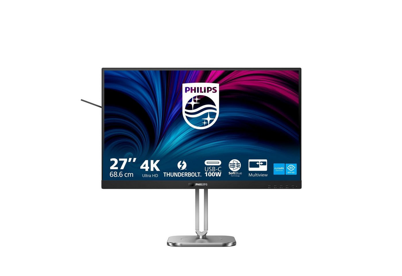 Philips Philips 27B2U6903 TFT-Monitor (3.840 x 2.160 4K UHD, 4 ms Reaktionszeit, 60 Hz, IPS Panel) von Philips