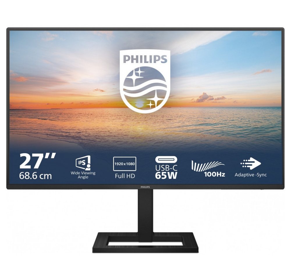Philips Philips 27E1N1300AE/00 27 Zoll Monitor. LED-Monitor (Hohe Bildqualität und schlankes Design) von Philips