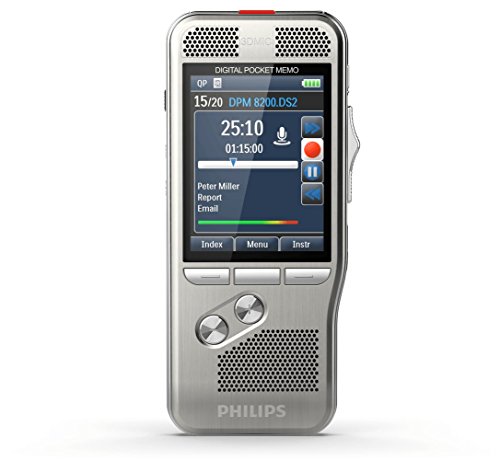 Philips Pocket Memo Diktiergerät DPM8000 ohne Software von Philips